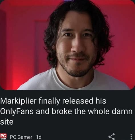 Markiplier finally released his OnlyFans and broke the。